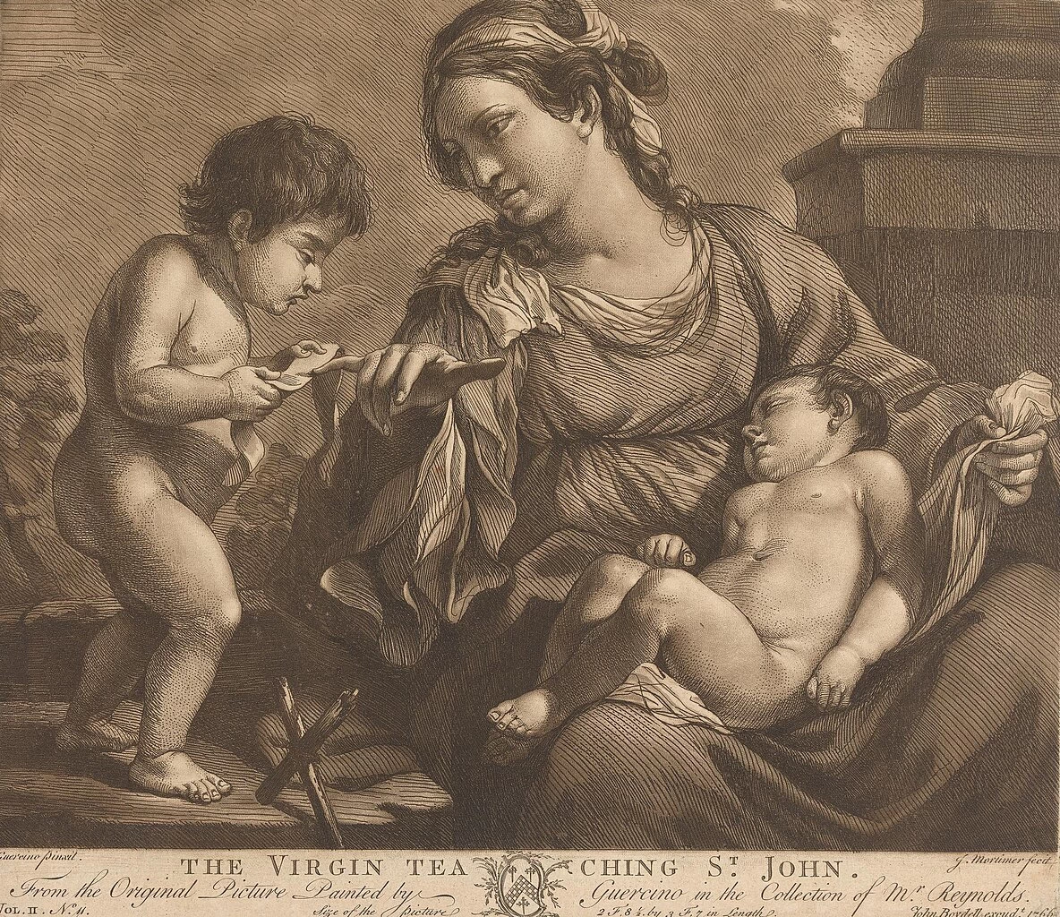 La Vergine che insegna a San Giovanni - Yale Center for British Art, New Haven